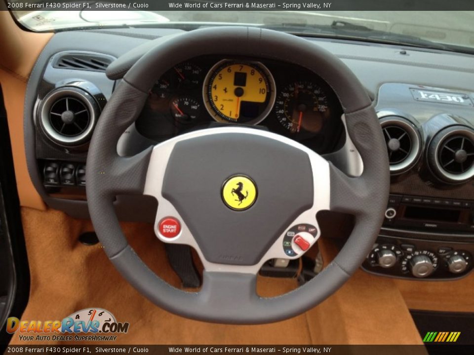 2008 Ferrari F430 Spider F1 Steering Wheel Photo #23
