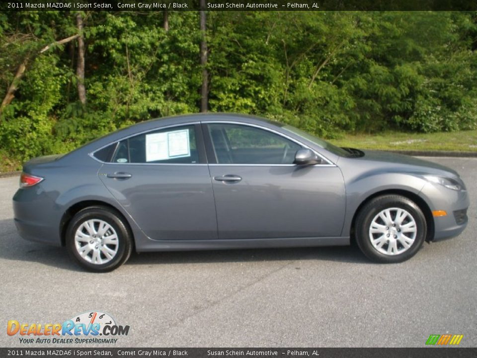 2011 Mazda MAZDA6 i Sport Sedan Comet Gray Mica / Black Photo #2