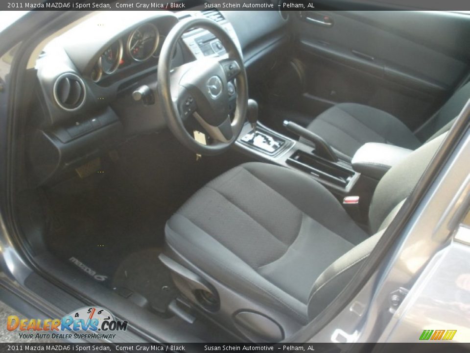 2011 Mazda MAZDA6 i Sport Sedan Comet Gray Mica / Black Photo #4