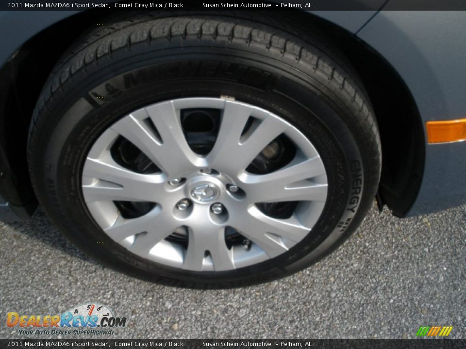 2011 Mazda MAZDA6 i Sport Sedan Comet Gray Mica / Black Photo #6
