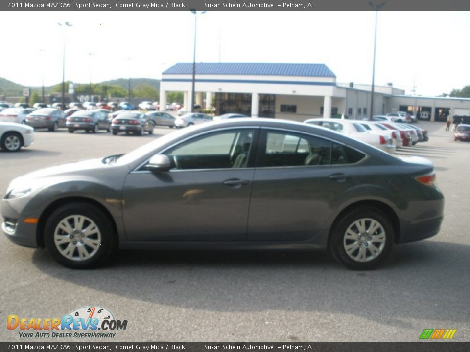 2011 Mazda MAZDA6 i Sport Sedan Comet Gray Mica / Black Photo #10