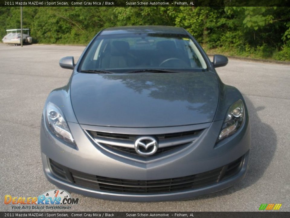2011 Mazda MAZDA6 i Sport Sedan Comet Gray Mica / Black Photo #12
