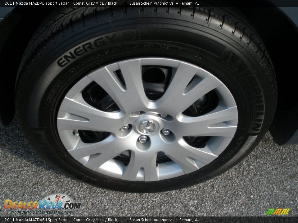 2011 Mazda MAZDA6 i Sport Sedan Comet Gray Mica / Black Photo #13