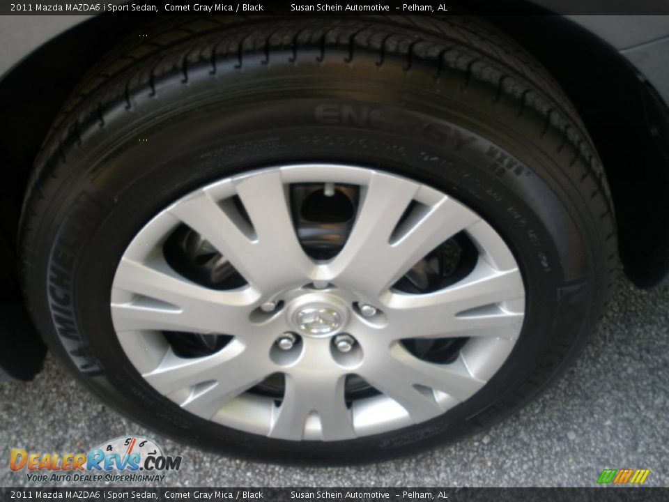 2011 Mazda MAZDA6 i Sport Sedan Comet Gray Mica / Black Photo #14