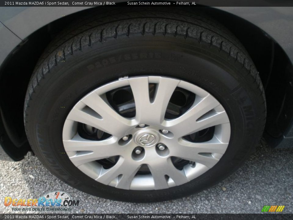 2011 Mazda MAZDA6 i Sport Sedan Comet Gray Mica / Black Photo #15