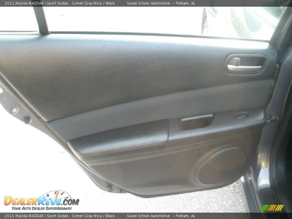 2011 Mazda MAZDA6 i Sport Sedan Comet Gray Mica / Black Photo #17