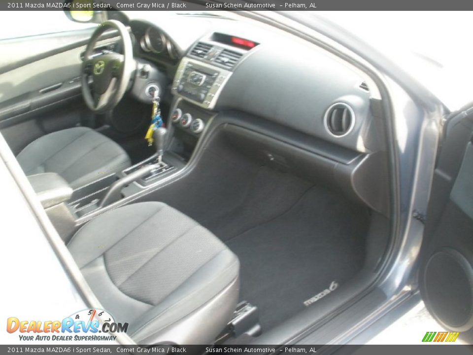 2011 Mazda MAZDA6 i Sport Sedan Comet Gray Mica / Black Photo #18