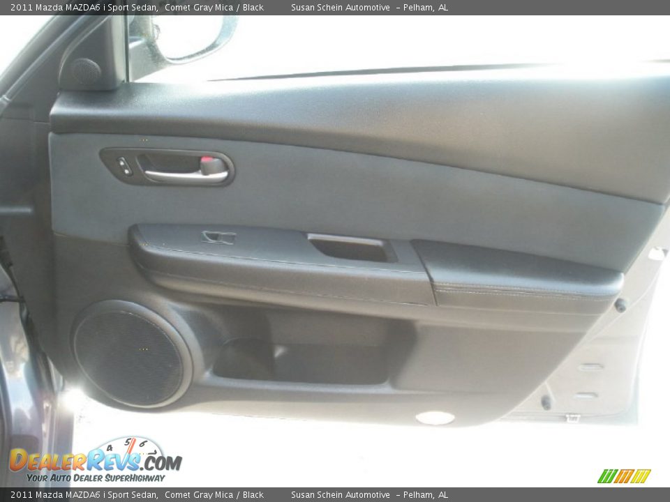 2011 Mazda MAZDA6 i Sport Sedan Comet Gray Mica / Black Photo #19