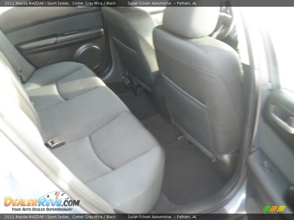 2011 Mazda MAZDA6 i Sport Sedan Comet Gray Mica / Black Photo #20