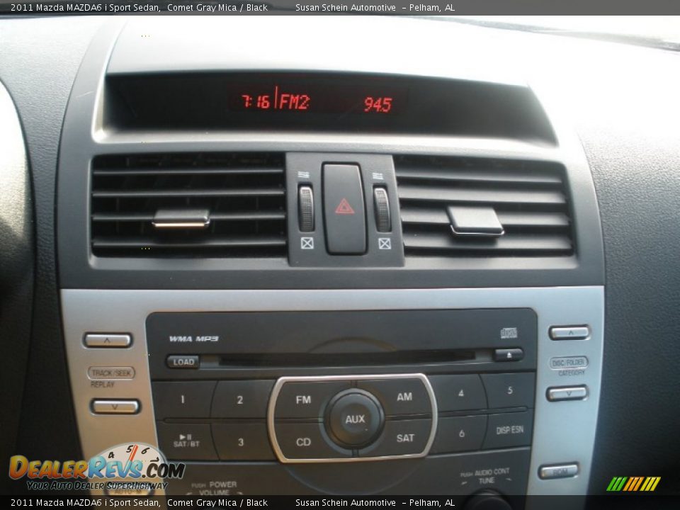 2011 Mazda MAZDA6 i Sport Sedan Comet Gray Mica / Black Photo #24
