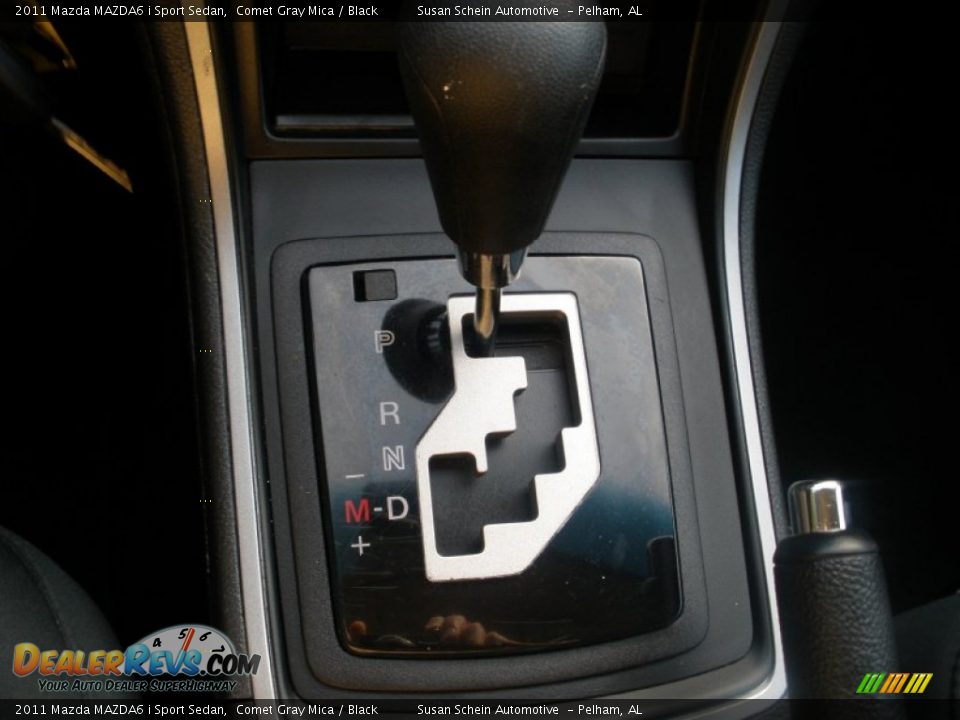 2011 Mazda MAZDA6 i Sport Sedan Comet Gray Mica / Black Photo #26