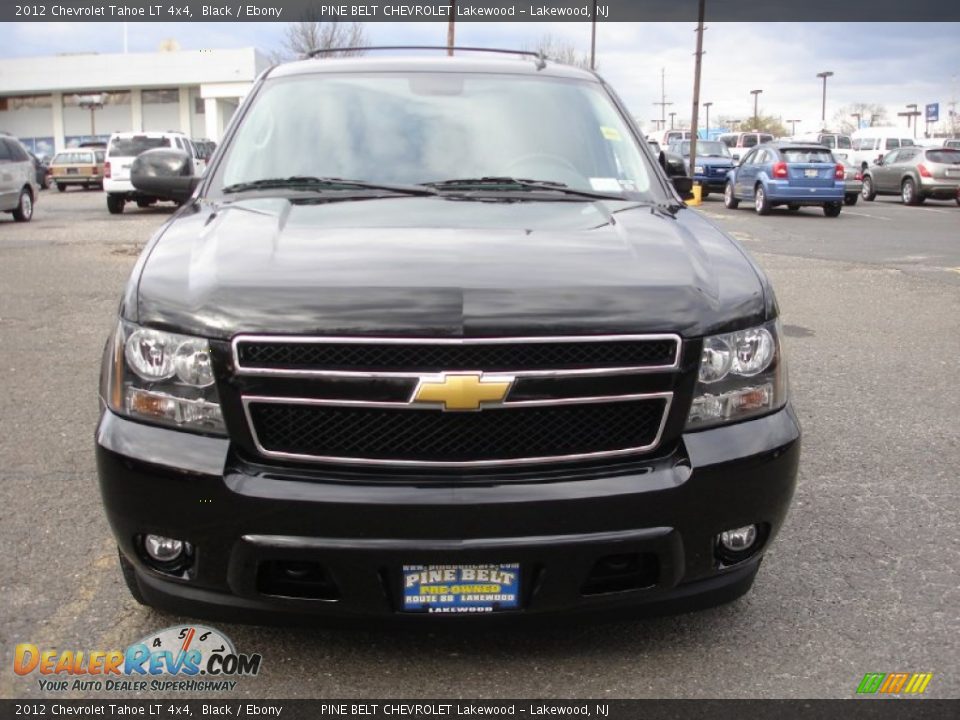 2012 Chevrolet Tahoe LT 4x4 Black / Ebony Photo #2
