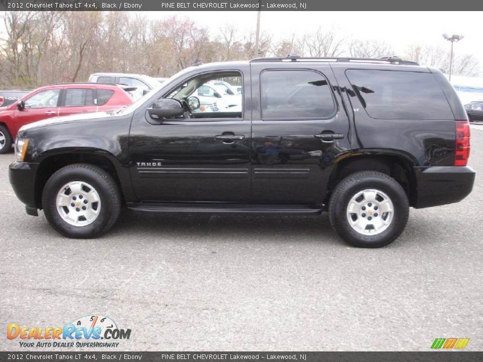 2012 Chevrolet Tahoe LT 4x4 Black / Ebony Photo #9
