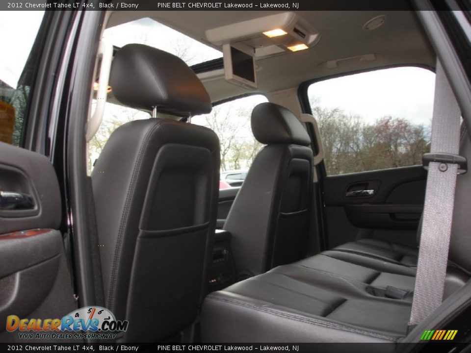 2012 Chevrolet Tahoe LT 4x4 Black / Ebony Photo #11
