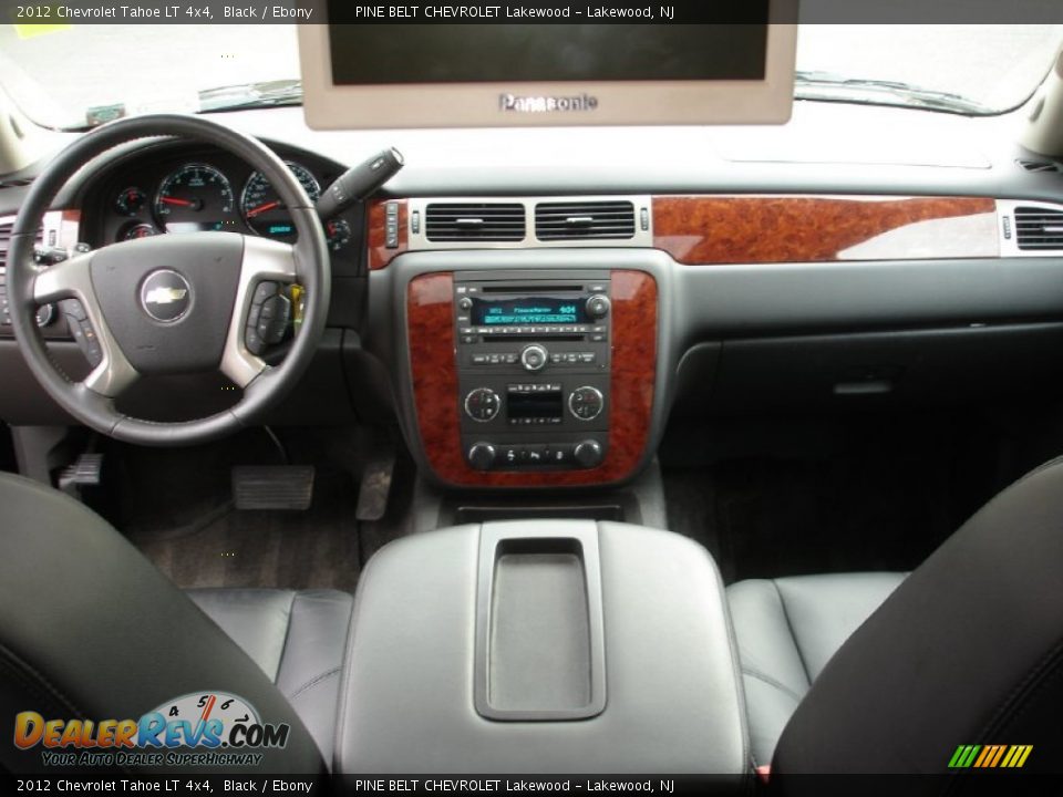 2012 Chevrolet Tahoe LT 4x4 Black / Ebony Photo #12