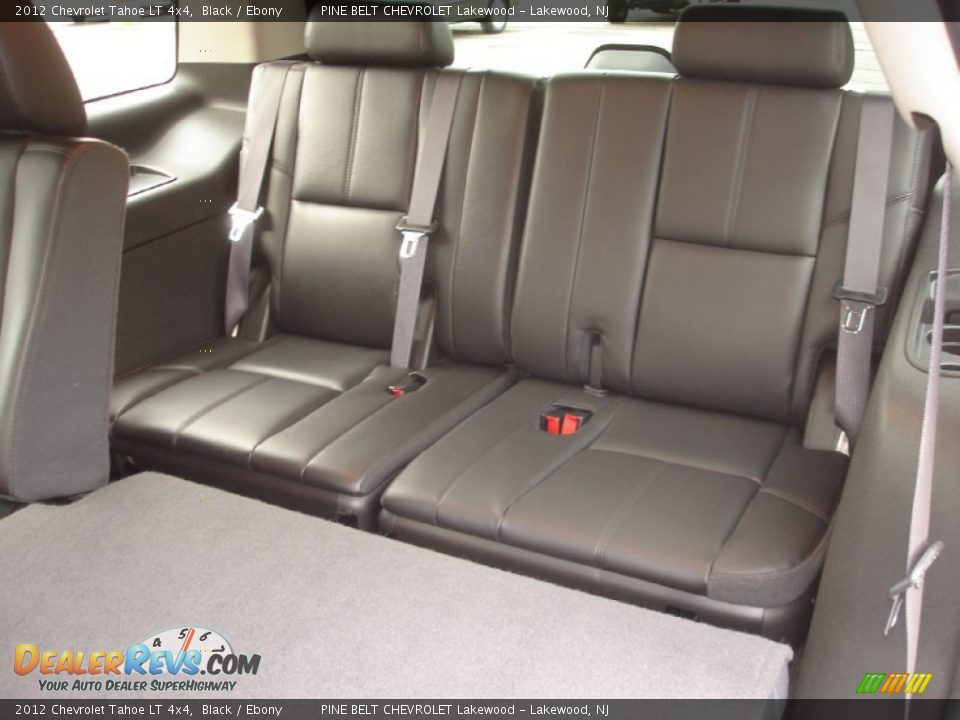 2012 Chevrolet Tahoe LT 4x4 Black / Ebony Photo #13