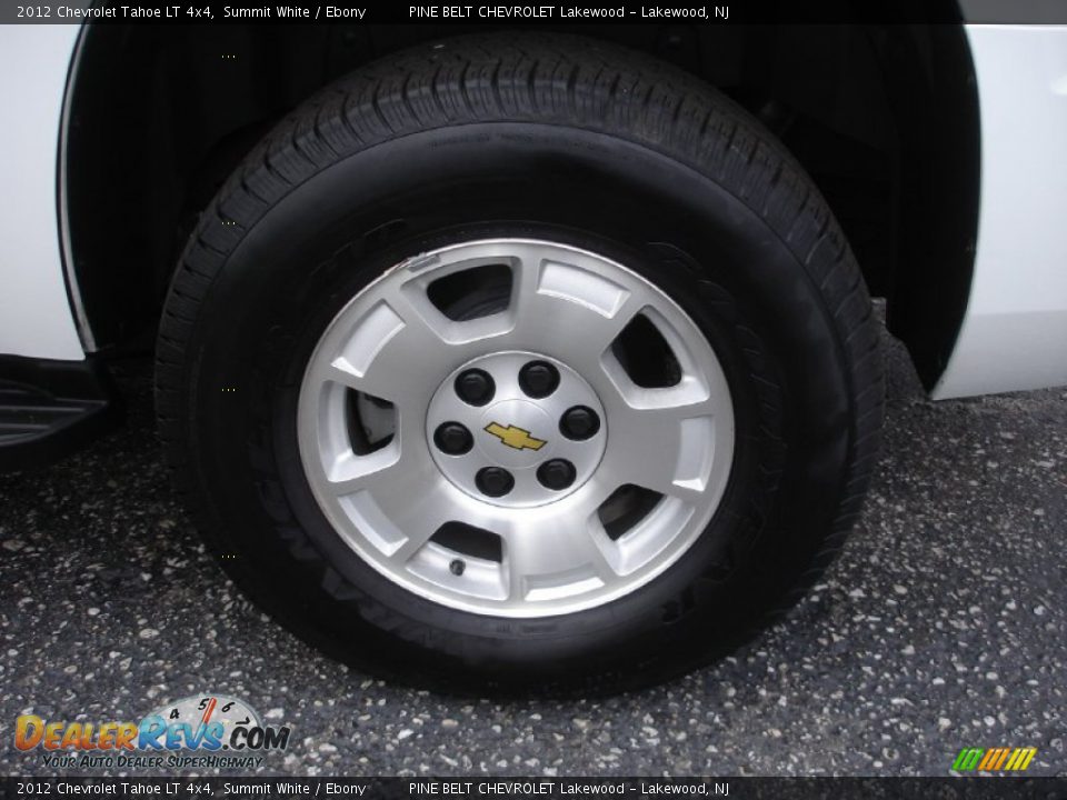 2012 Chevrolet Tahoe LT 4x4 Summit White / Ebony Photo #8