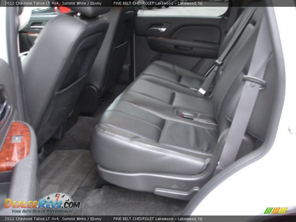 2012 Chevrolet Tahoe LT 4x4 Summit White / Ebony Photo #11