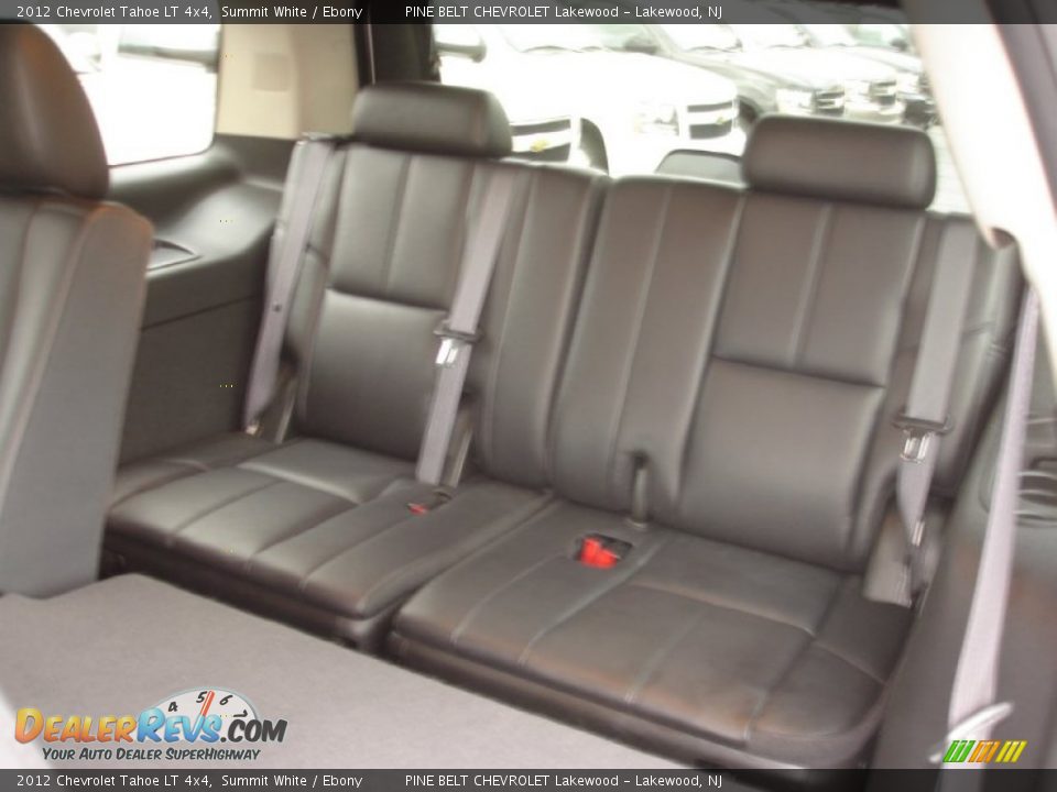 2012 Chevrolet Tahoe LT 4x4 Summit White / Ebony Photo #13