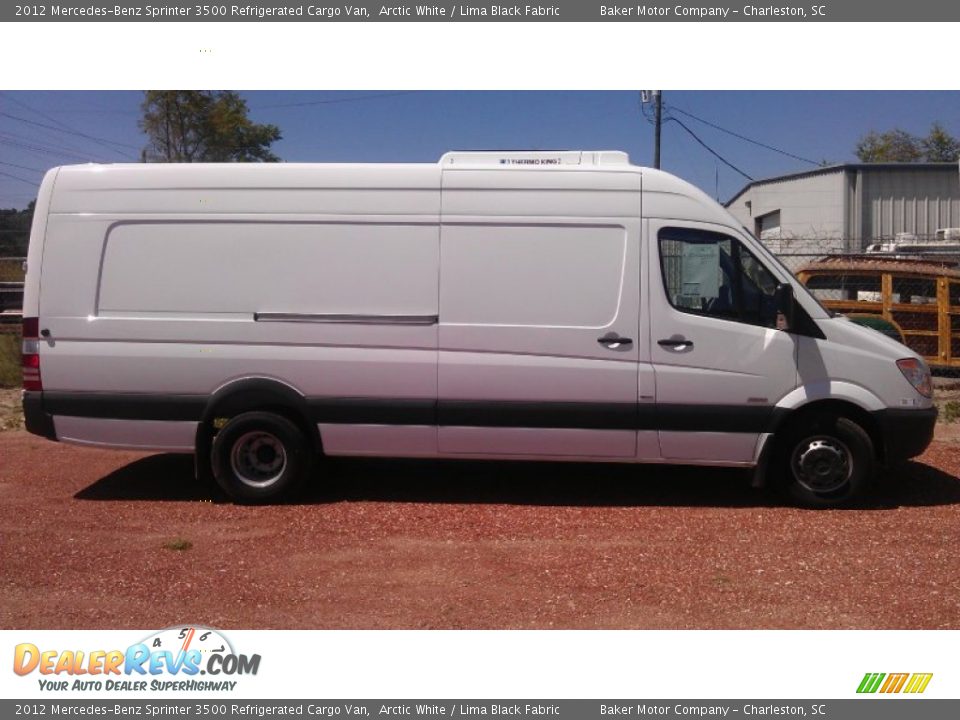 Arctic White 2012 Mercedes-Benz Sprinter 3500 Refrigerated Cargo Van Photo #5