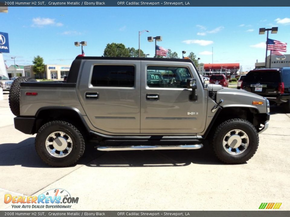Graystone Metallic 2008 Hummer H2 SUT Photo #4