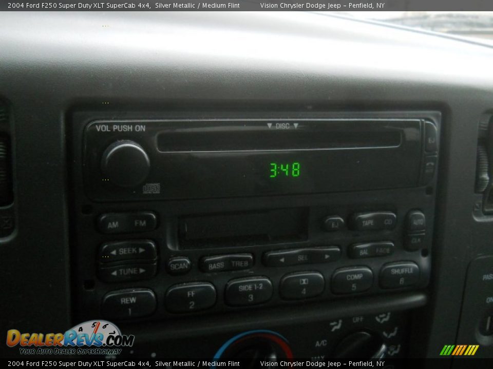 2004 Ford F250 Super Duty XLT SuperCab 4x4 Silver Metallic / Medium Flint Photo #5