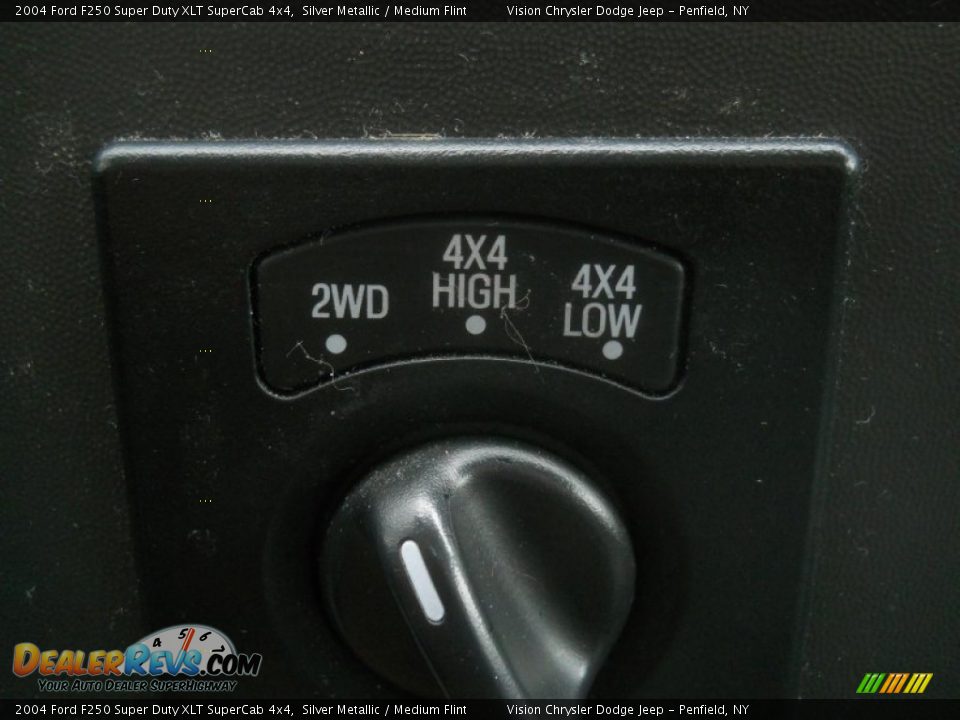 2004 Ford F250 Super Duty XLT SuperCab 4x4 Silver Metallic / Medium Flint Photo #11