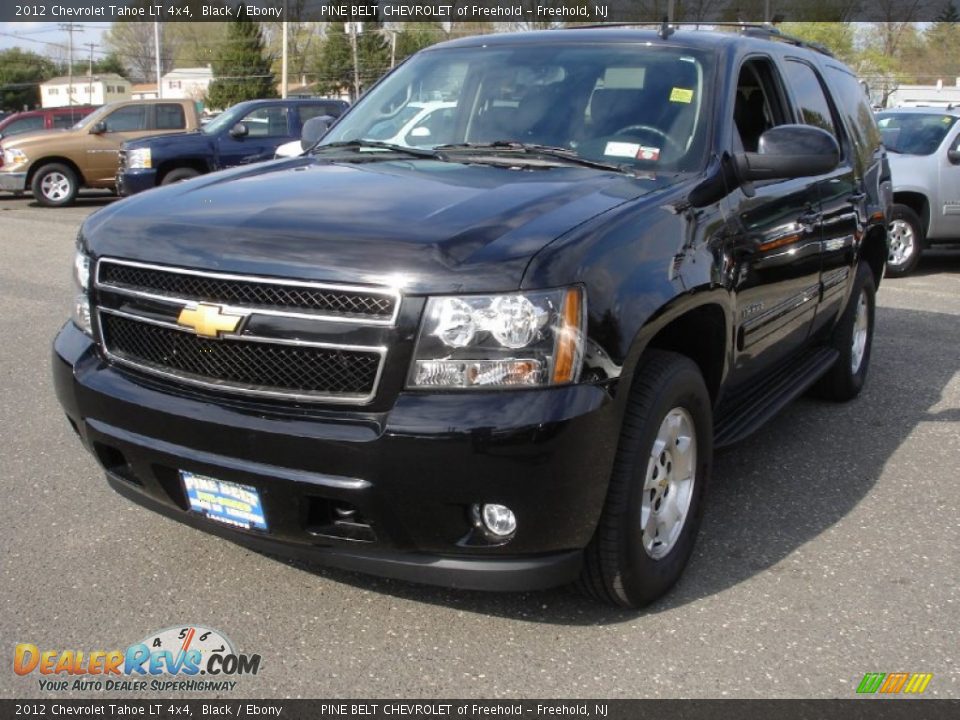 2012 Chevrolet Tahoe LT 4x4 Black / Ebony Photo #1