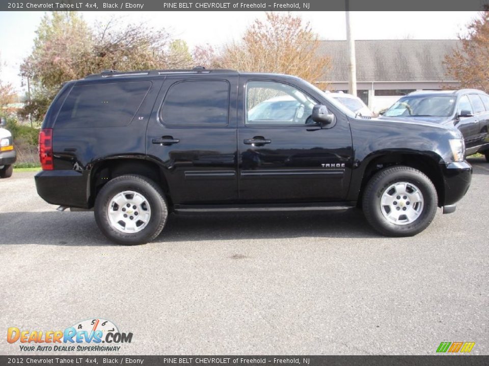 2012 Chevrolet Tahoe LT 4x4 Black / Ebony Photo #7