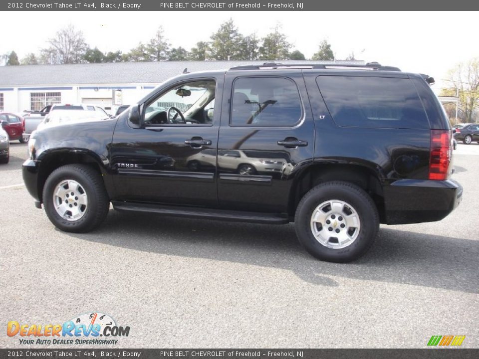 2012 Chevrolet Tahoe LT 4x4 Black / Ebony Photo #9
