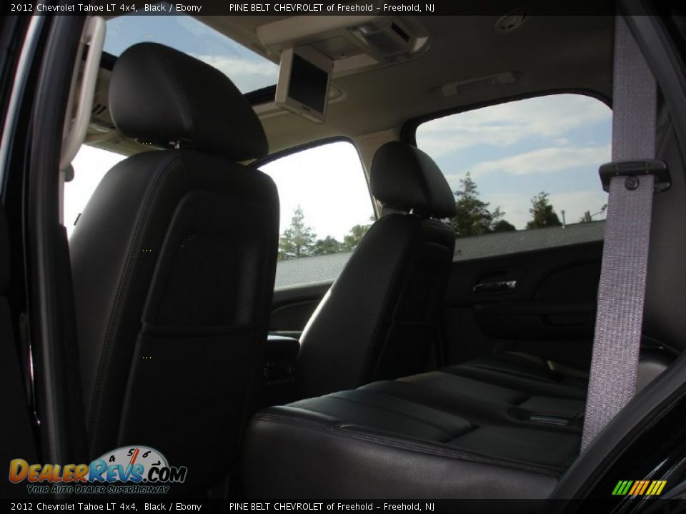2012 Chevrolet Tahoe LT 4x4 Black / Ebony Photo #11