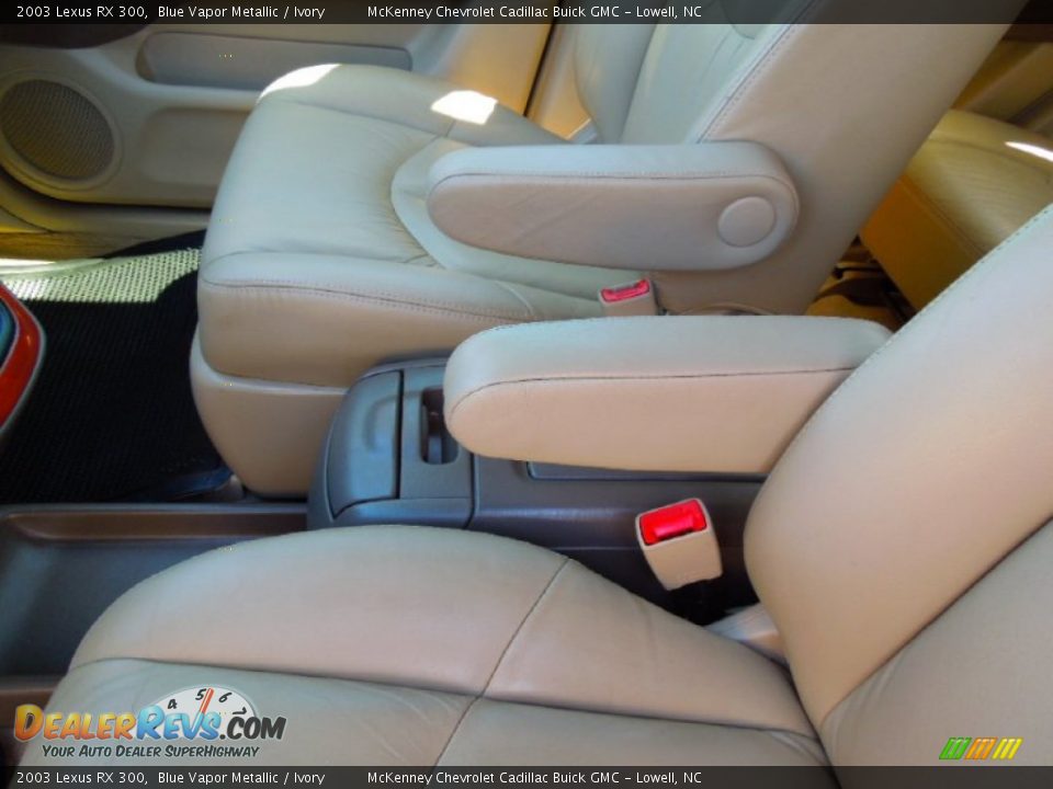 2003 Lexus RX 300 Blue Vapor Metallic / Ivory Photo #9