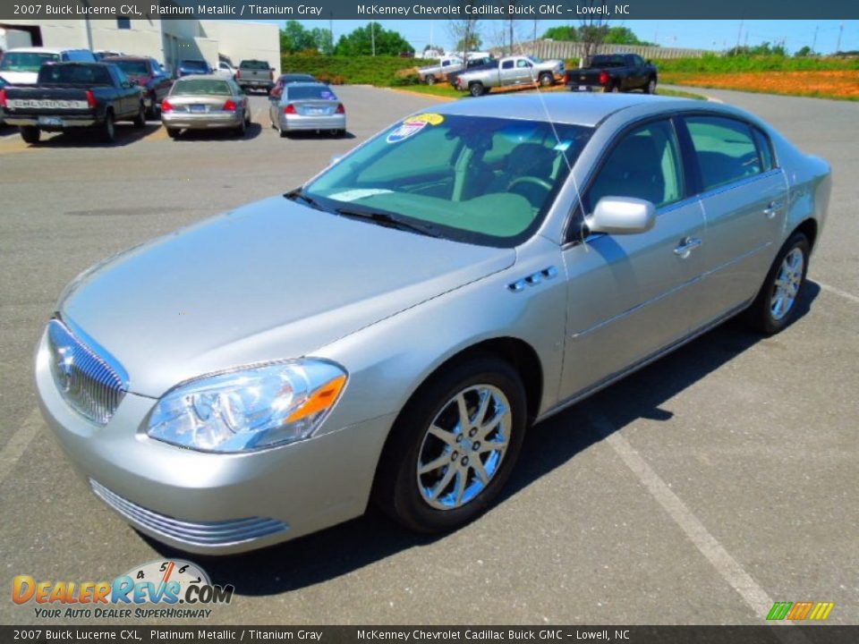 2007 Buick Lucerne CXL Platinum Metallic / Titanium Gray Photo #1