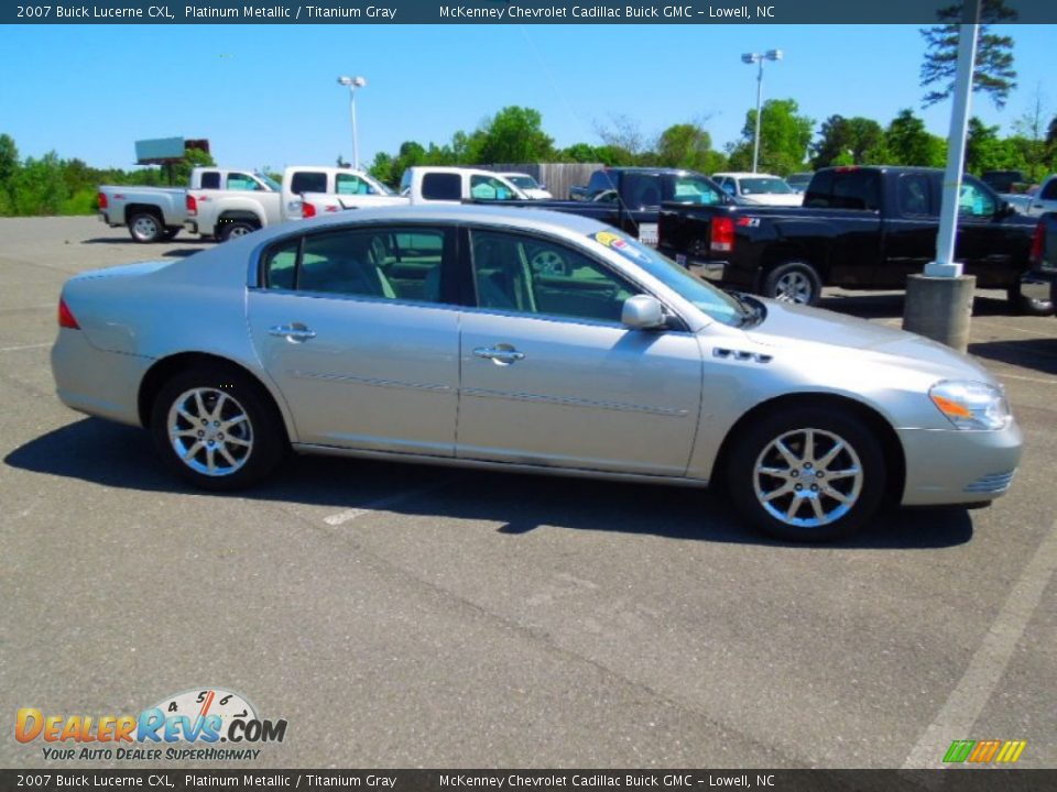 2007 Buick Lucerne CXL Platinum Metallic / Titanium Gray Photo #3