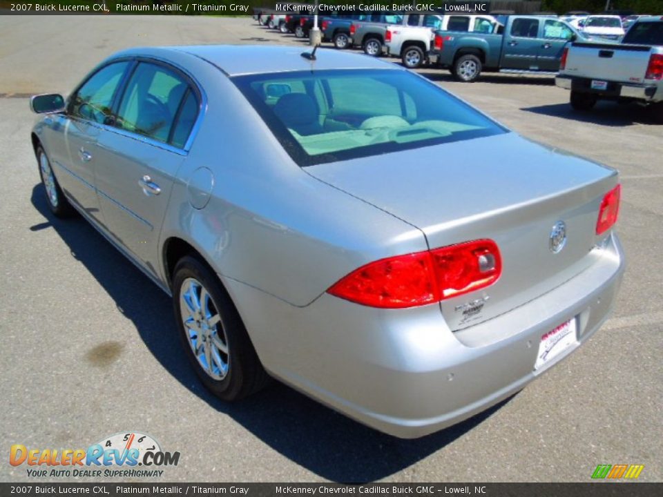 2007 Buick Lucerne CXL Platinum Metallic / Titanium Gray Photo #5