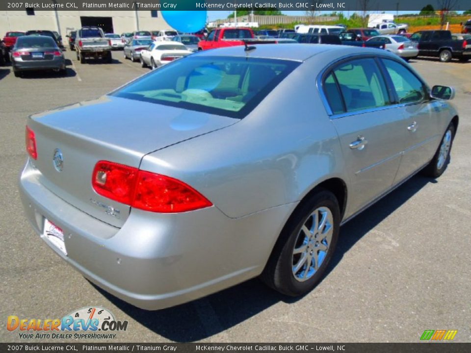 2007 Buick Lucerne CXL Platinum Metallic / Titanium Gray Photo #6