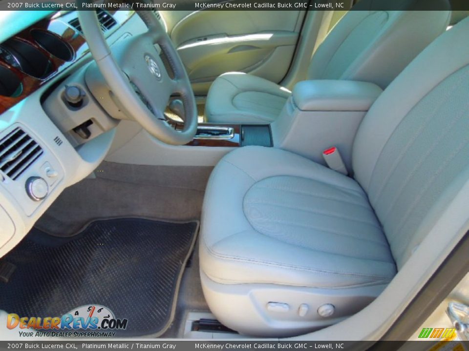 2007 Buick Lucerne CXL Platinum Metallic / Titanium Gray Photo #8