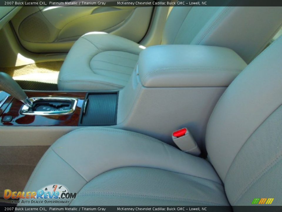 2007 Buick Lucerne CXL Platinum Metallic / Titanium Gray Photo #9