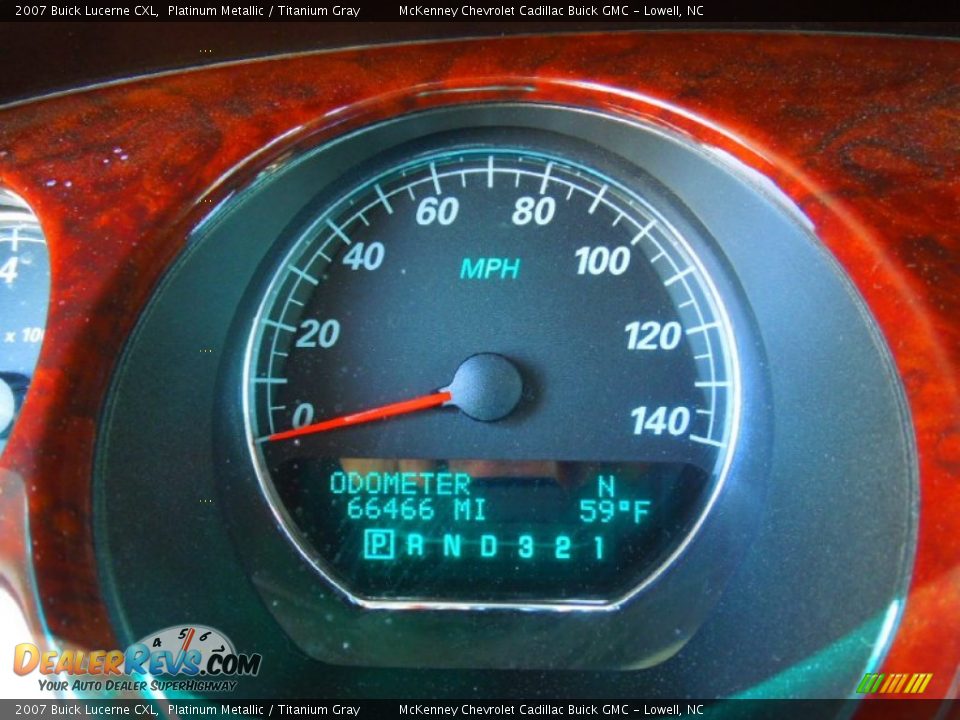 2007 Buick Lucerne CXL Platinum Metallic / Titanium Gray Photo #16