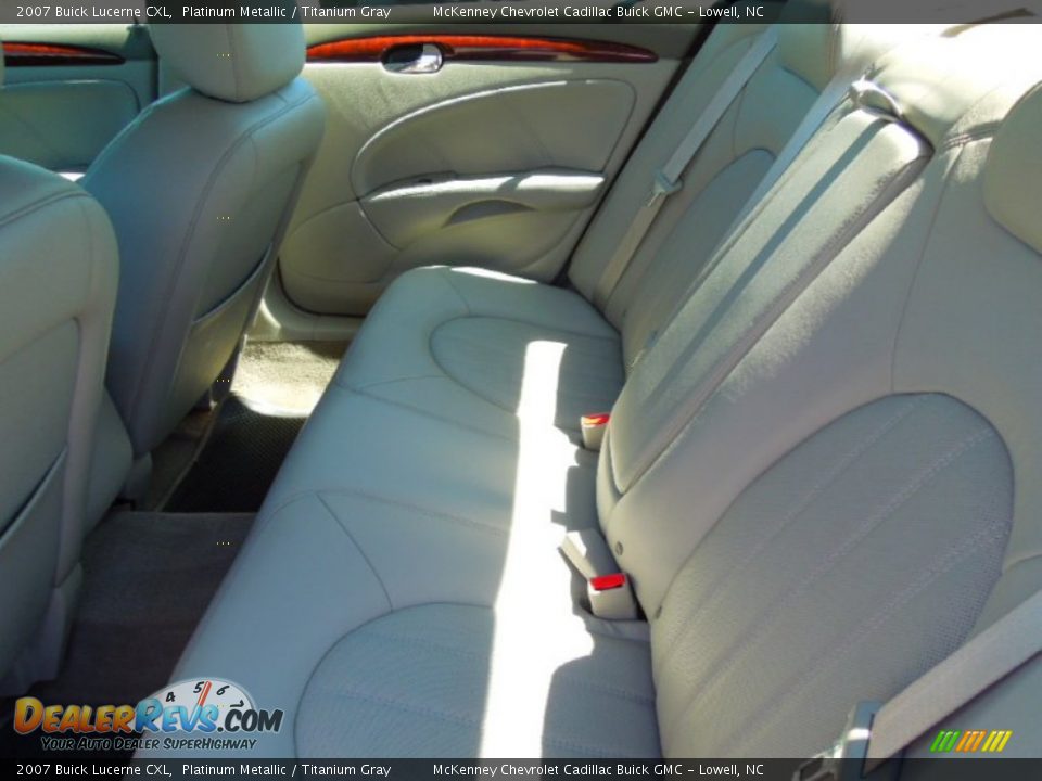 2007 Buick Lucerne CXL Platinum Metallic / Titanium Gray Photo #17