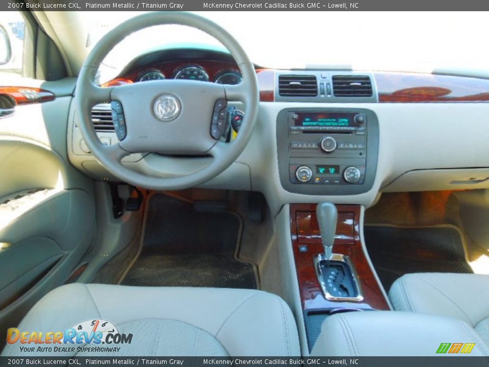 2007 Buick Lucerne CXL Platinum Metallic / Titanium Gray Photo #18