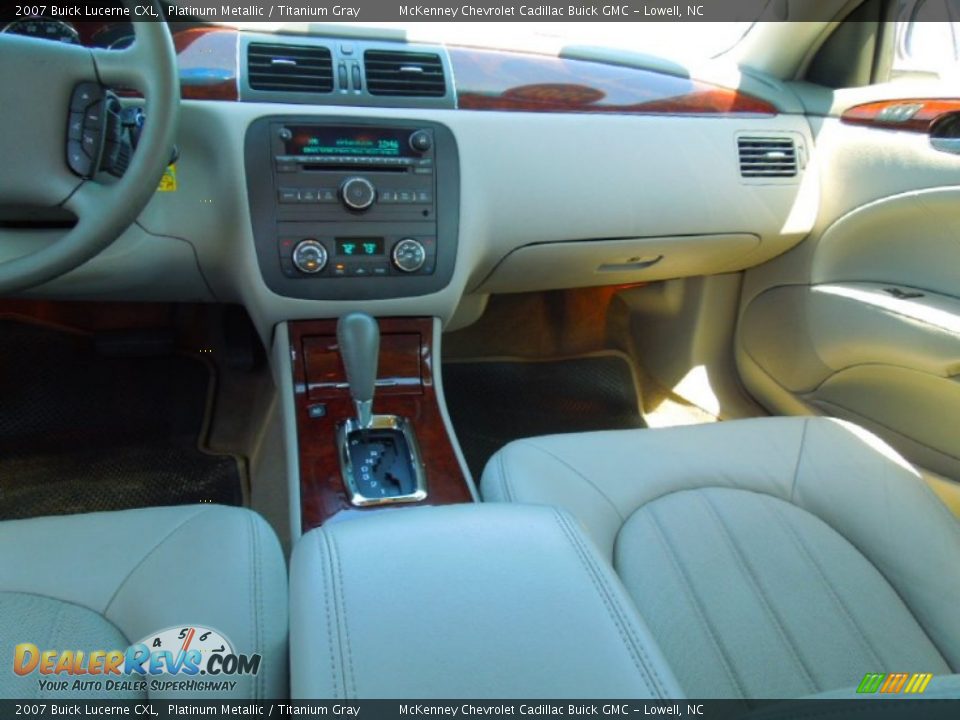 2007 Buick Lucerne CXL Platinum Metallic / Titanium Gray Photo #19