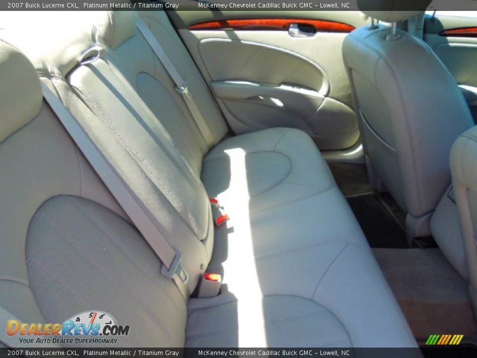 2007 Buick Lucerne CXL Platinum Metallic / Titanium Gray Photo #21