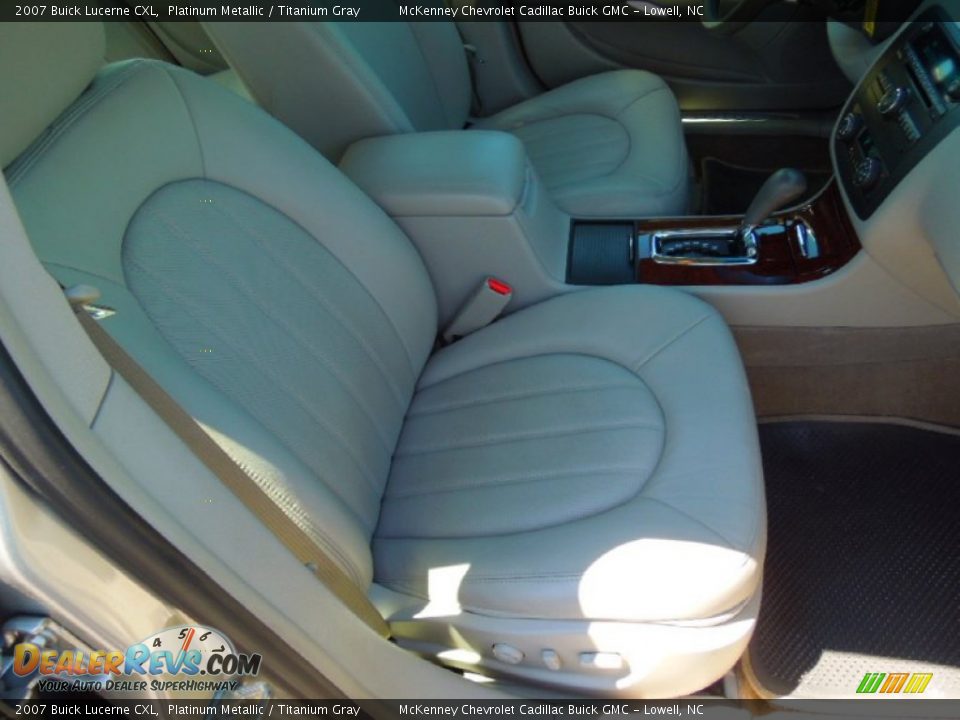 2007 Buick Lucerne CXL Platinum Metallic / Titanium Gray Photo #22