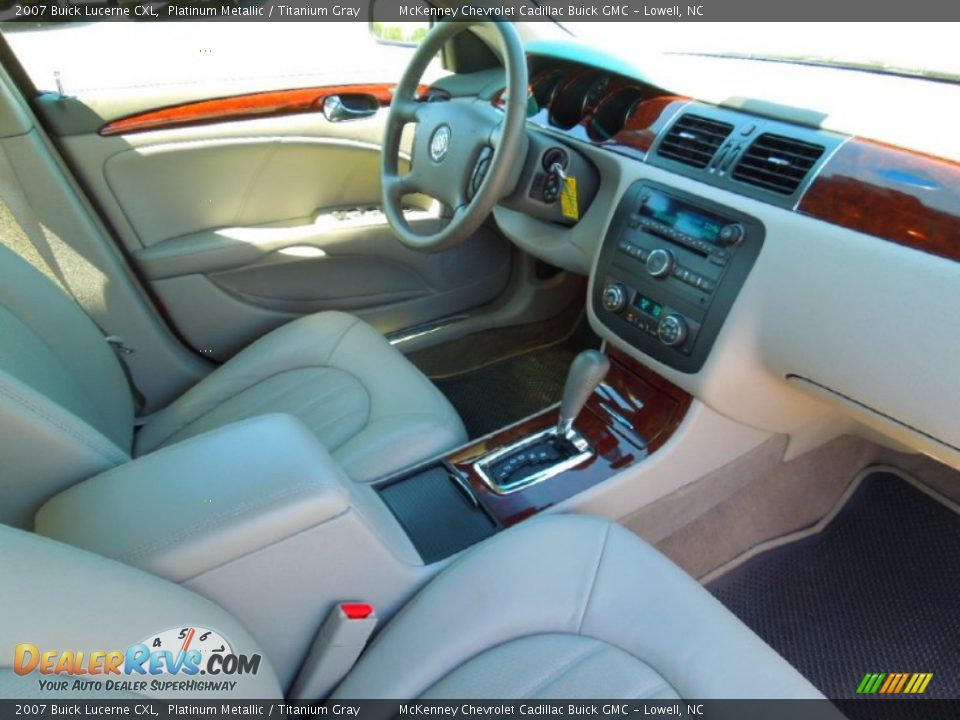 2007 Buick Lucerne CXL Platinum Metallic / Titanium Gray Photo #23