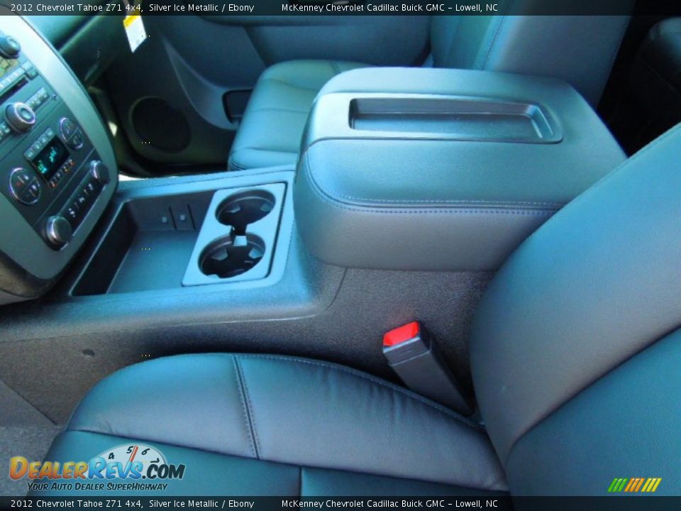 2012 Chevrolet Tahoe Z71 4x4 Silver Ice Metallic / Ebony Photo #9