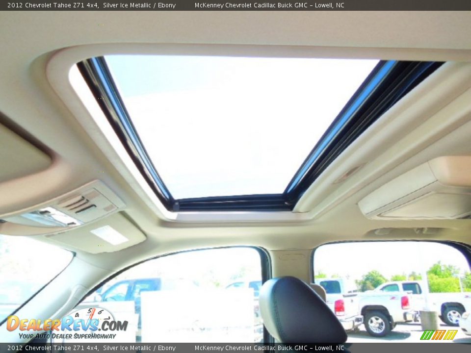 2012 Chevrolet Tahoe Z71 4x4 Silver Ice Metallic / Ebony Photo #10