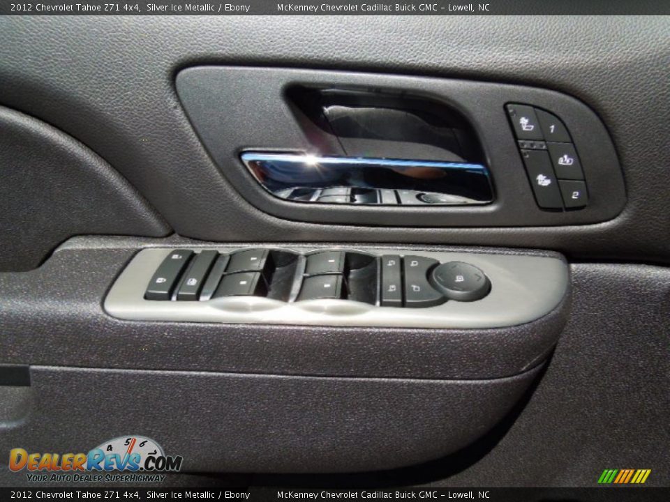 2012 Chevrolet Tahoe Z71 4x4 Silver Ice Metallic / Ebony Photo #12