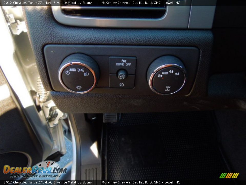 2012 Chevrolet Tahoe Z71 4x4 Silver Ice Metallic / Ebony Photo #13