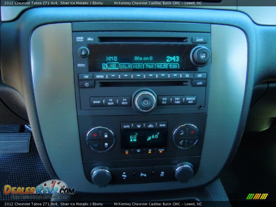 2012 Chevrolet Tahoe Z71 4x4 Silver Ice Metallic / Ebony Photo #14